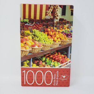 Cardinal Jigsaw Puzzle 100 Piece - Italian City Market 14 x 22 Inches